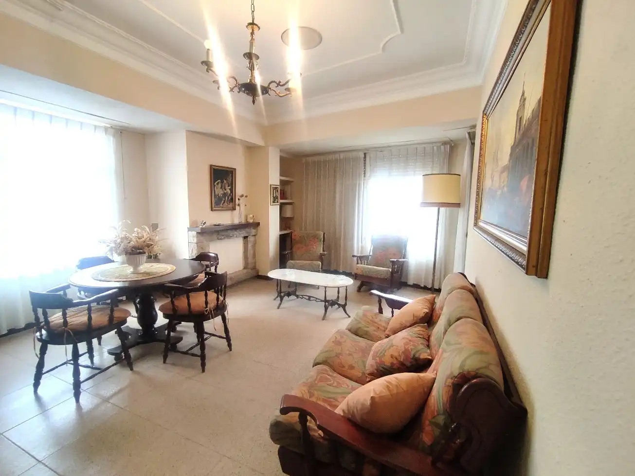 Sala de estar de Casa o chalet en venta en Azaila, Teruel