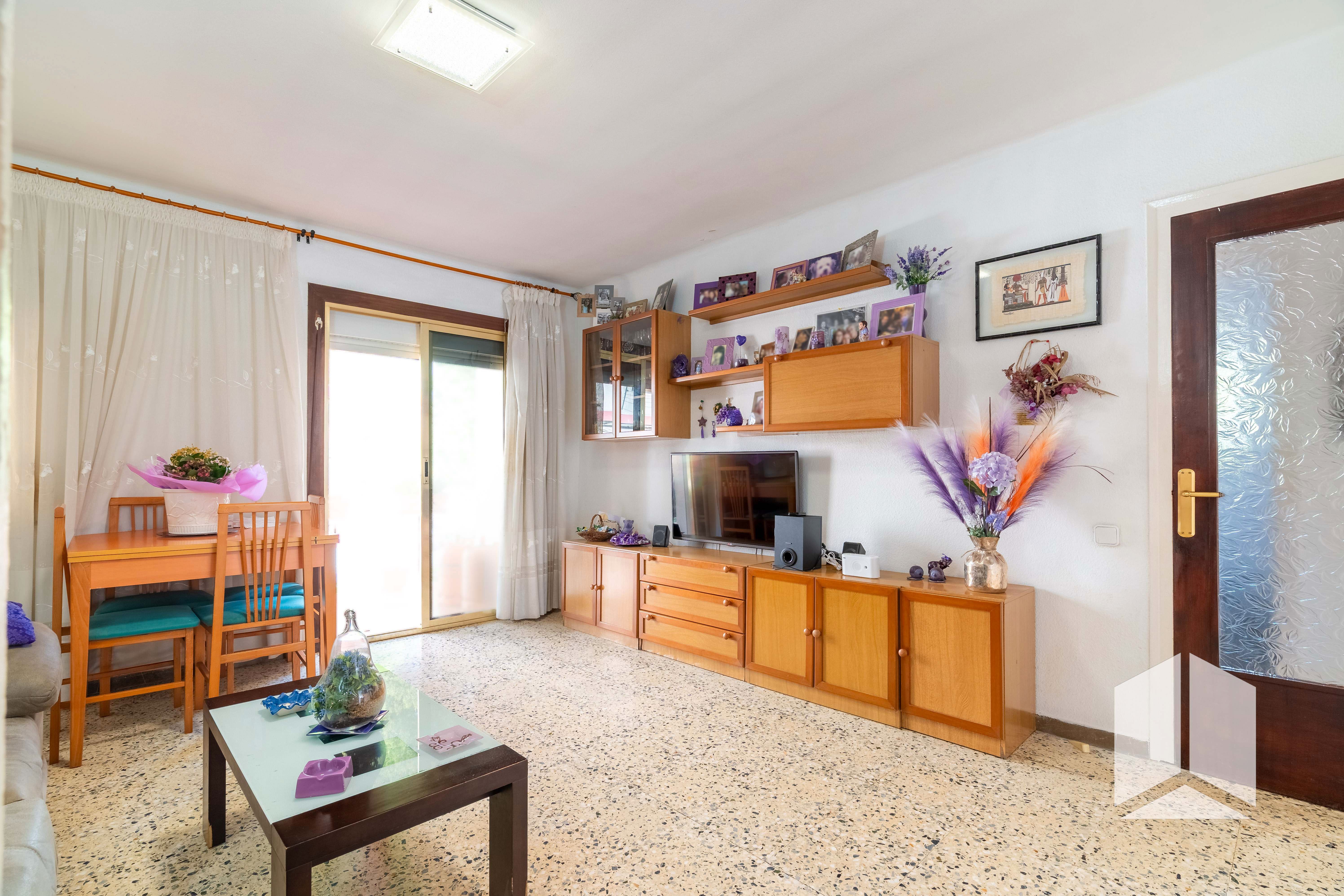 Living room of Flat for sale in Castelldefels  with Storage room, Swimming Pool and Balcony