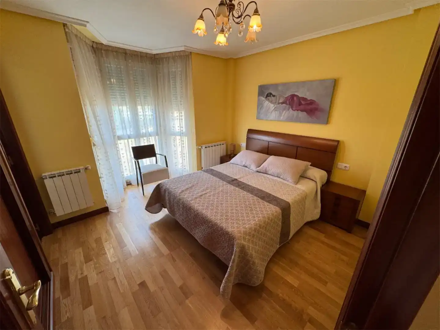 Habitación de Casa o chalet en venta en Santa María del Páramo con Balcón