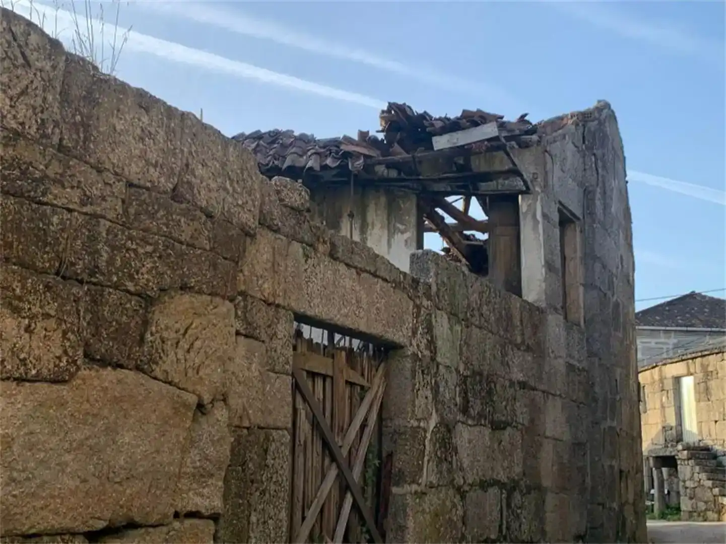 Vista exterior de Casa adosada en venda en Carballeda de Avia