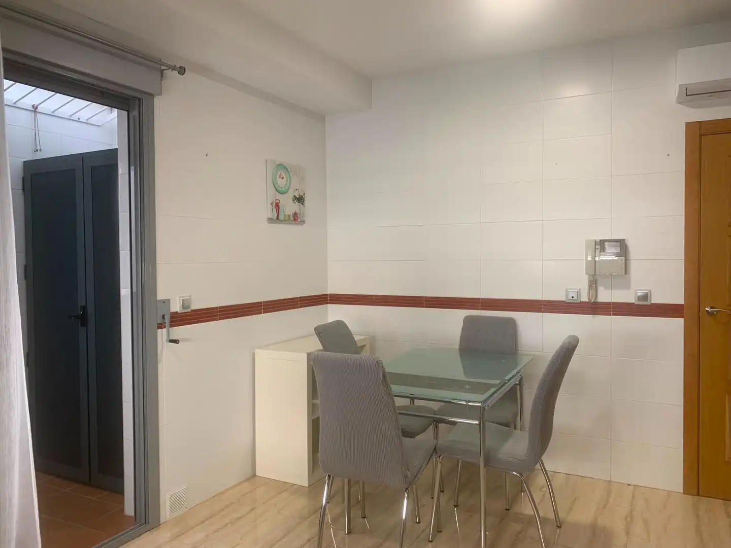 Comedor de Ático de alquiler en Murcia con Aire acondicionado, Calefacción y Terraza