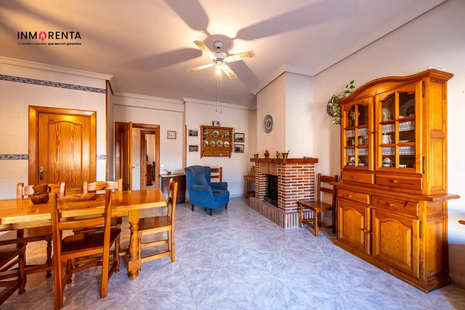 Sala de estar de Casa adosada en venta en La Mata con Calefacción, Terraza y Amueblado