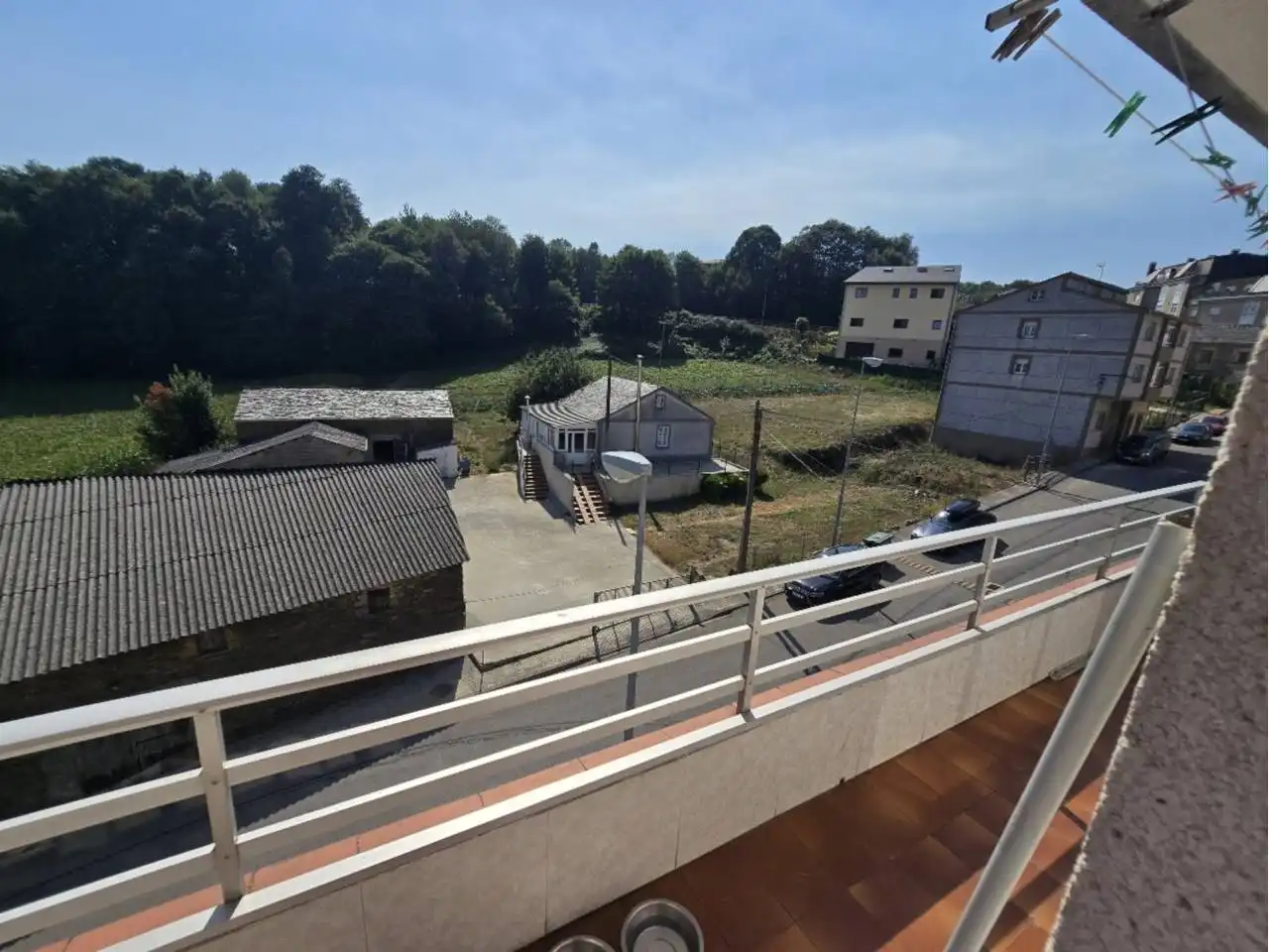 Vista exterior de Pis en venda en Baleira amb Calefacció, Terrassa i Moblat