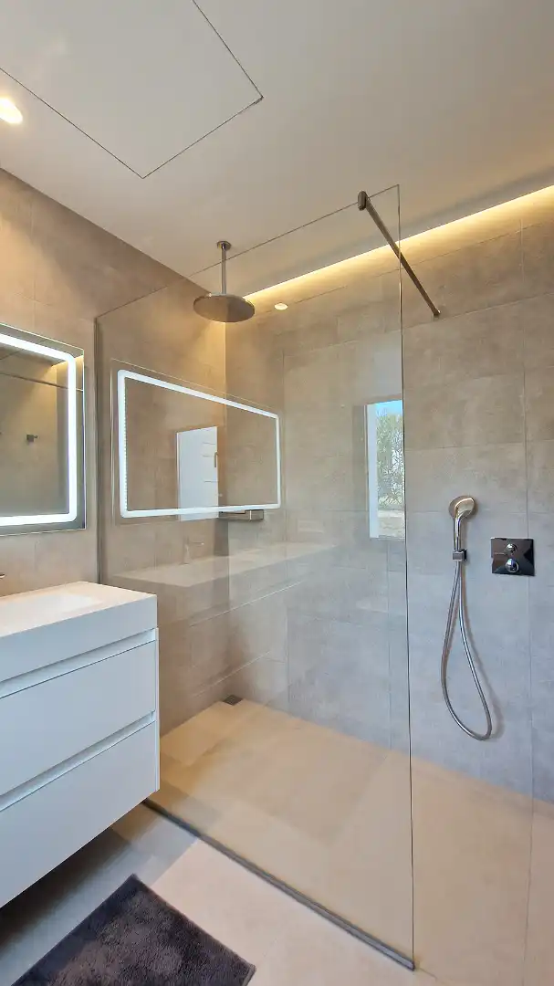 Baño de Casa o chalet en venta en Mijas con Aire acondicionado, Jardín privado y Terraza