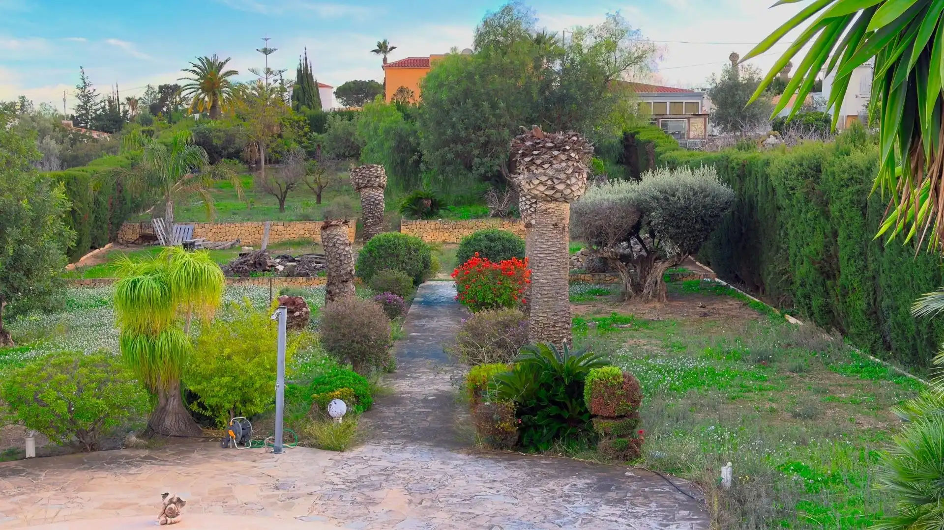 Jardín de Casa o chalet en venta en La Nucia con Aire acondicionado, Jardín privado y Terraza