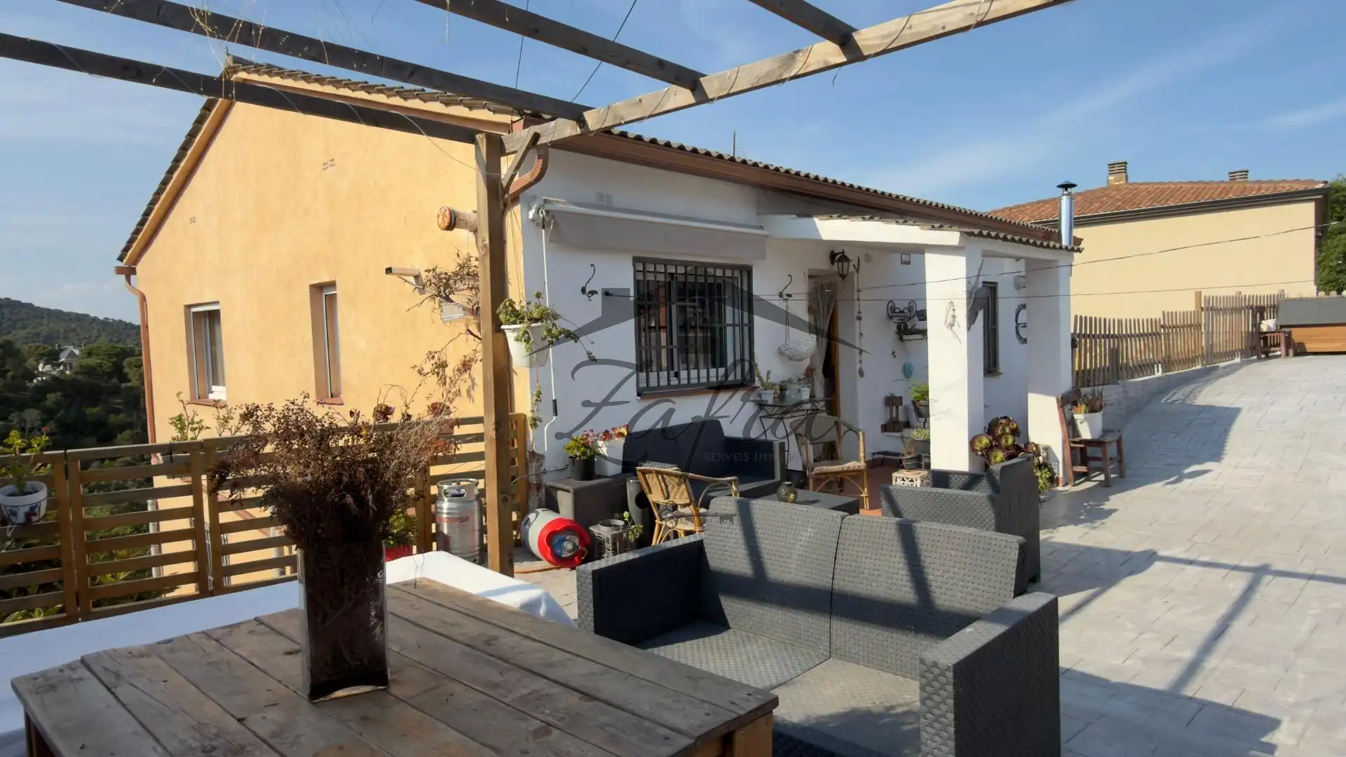 Terrassa de Casa o xalet en venda en Tordera amb Aire condicionat, Jardí privat i Terrassa