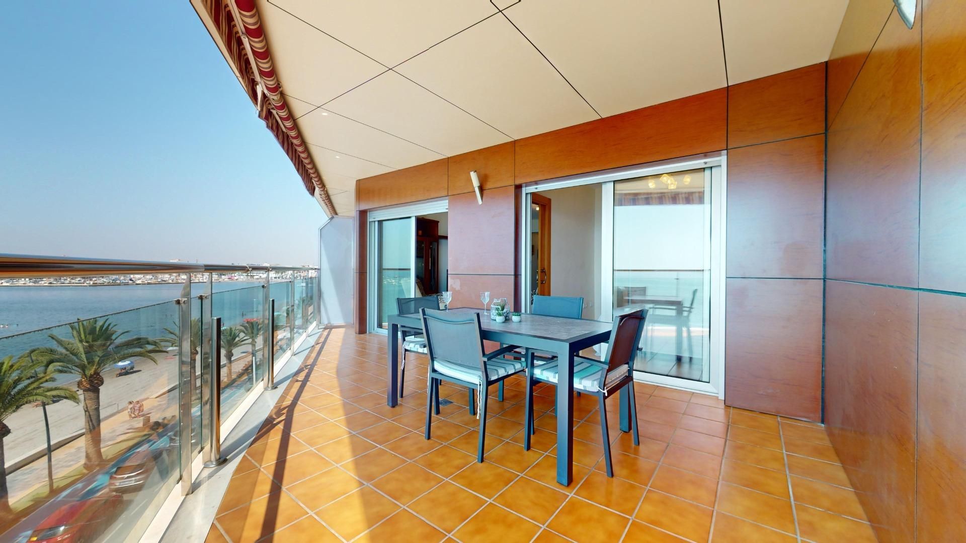 Terrace of Flat for sale in San Pedro del Pinatar  with Air Conditioner, Terrace and Balcony