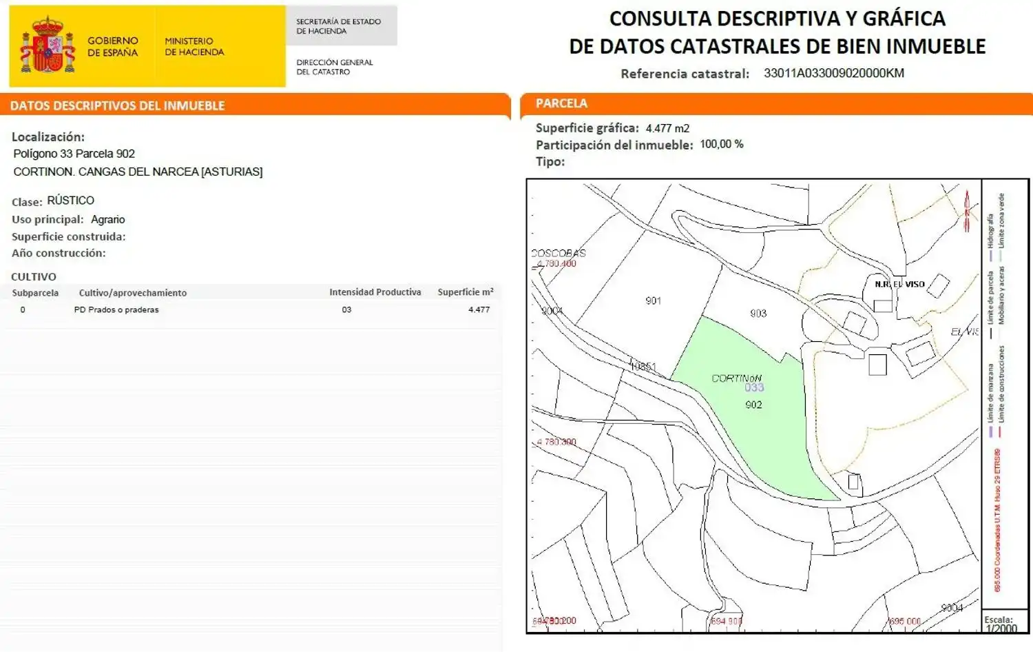 Residencial en venda en Cangas del Narcea