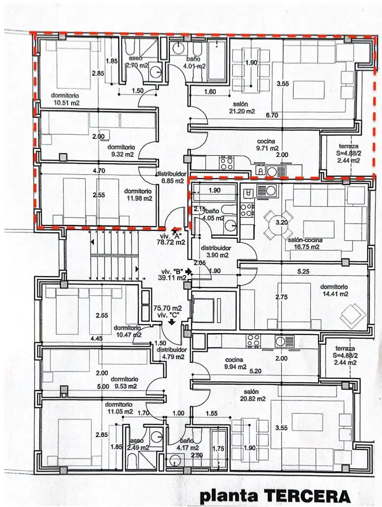 Wohnung mit Balkon zum Verkauf in Calle ALHEMAS, imagen 18