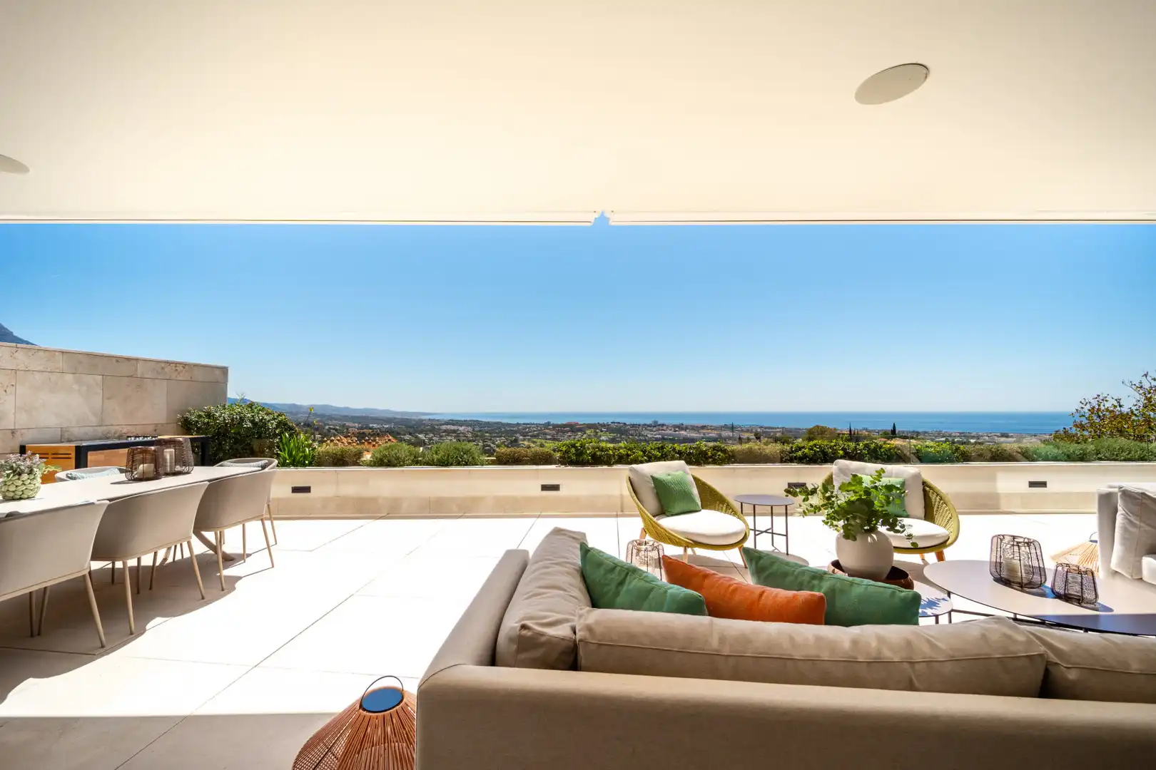 Terraza de Apartamento en venta en Benahavís con Aire acondicionado, Terraza y Trastero