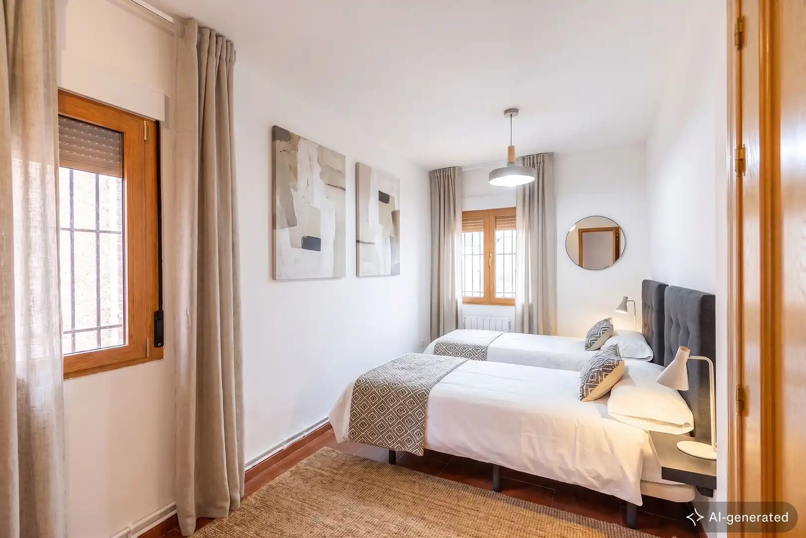 Habitación de Casa o chalet en venta en El Casar con Aire acondicionado, Calefacción y Jardín privado
