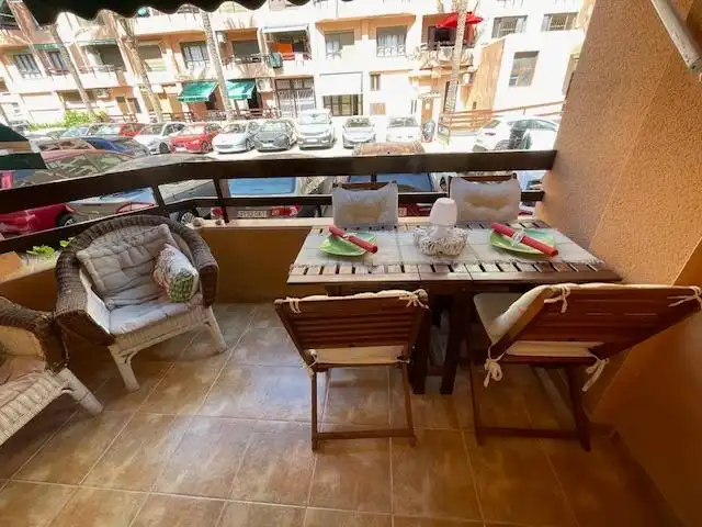 Terraza de Piso en venta en La Manga del Mar Menor con Balcón, Alarma y Piscina comunitaria