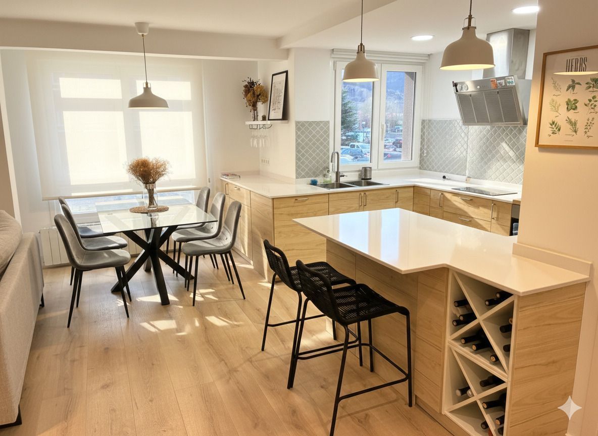 Kitchen of Flat for rent in Lasarte-Oria  with Heating, Terrace and Furnished