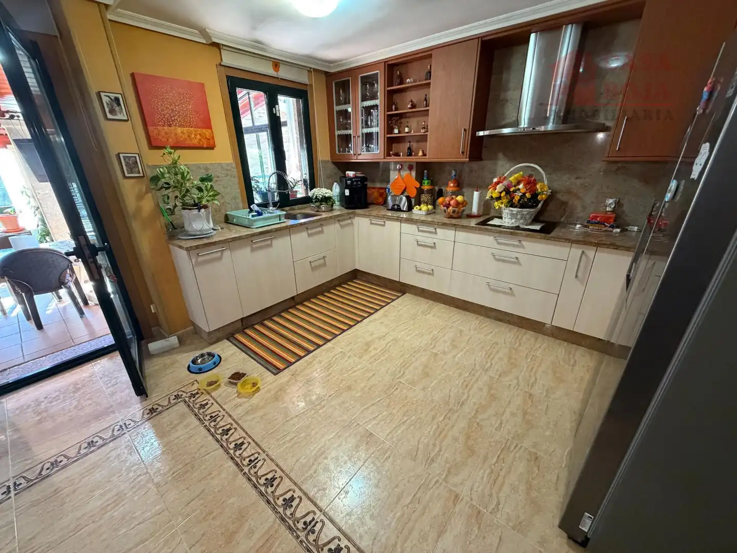 Kitchen of Detached homes for sale in Moaña  with Heating, Parquet flooring and Terrace