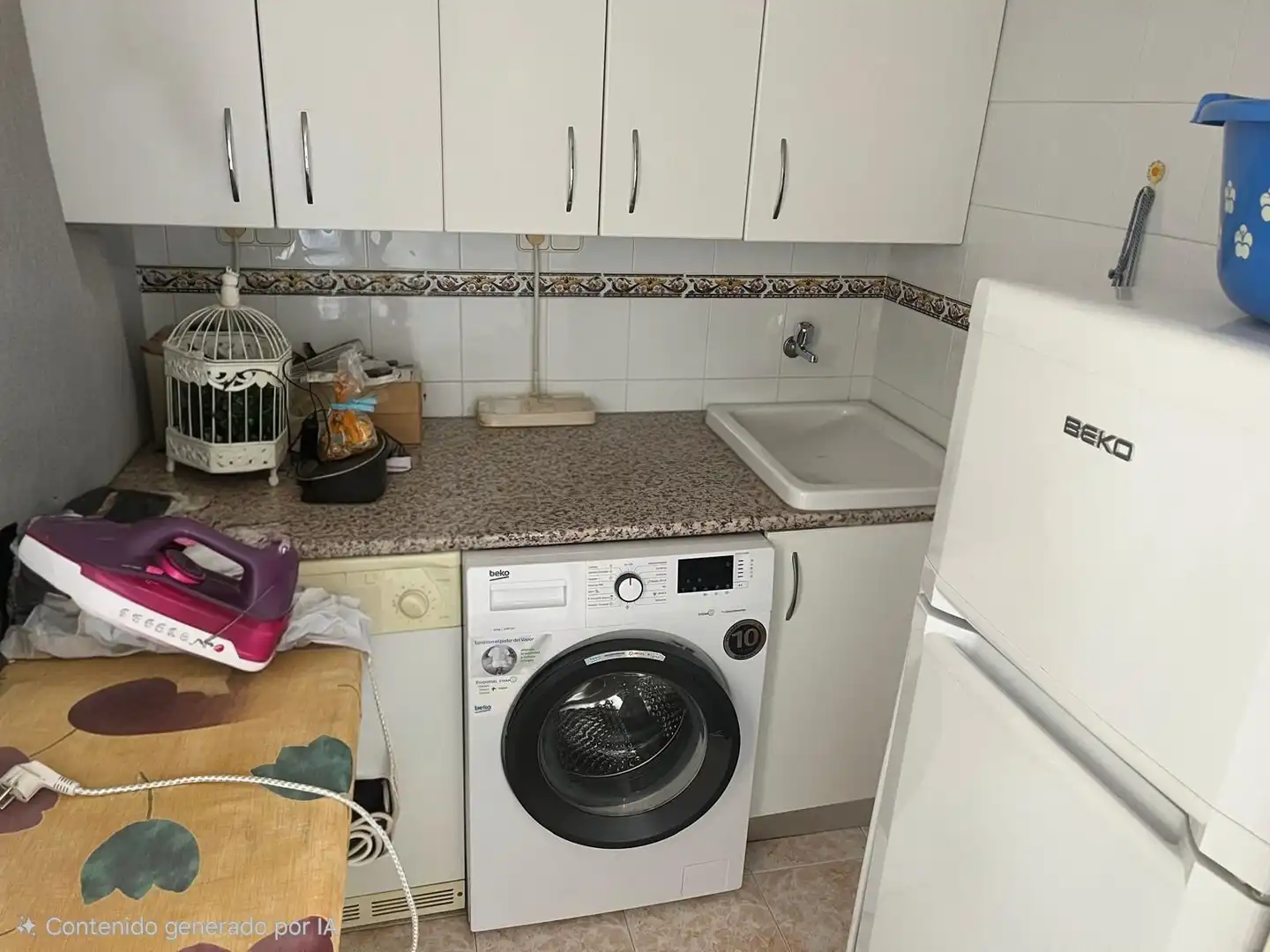 Cocina de Casa adosada en venta en Dos Hermanas con Terraza y Amueblado