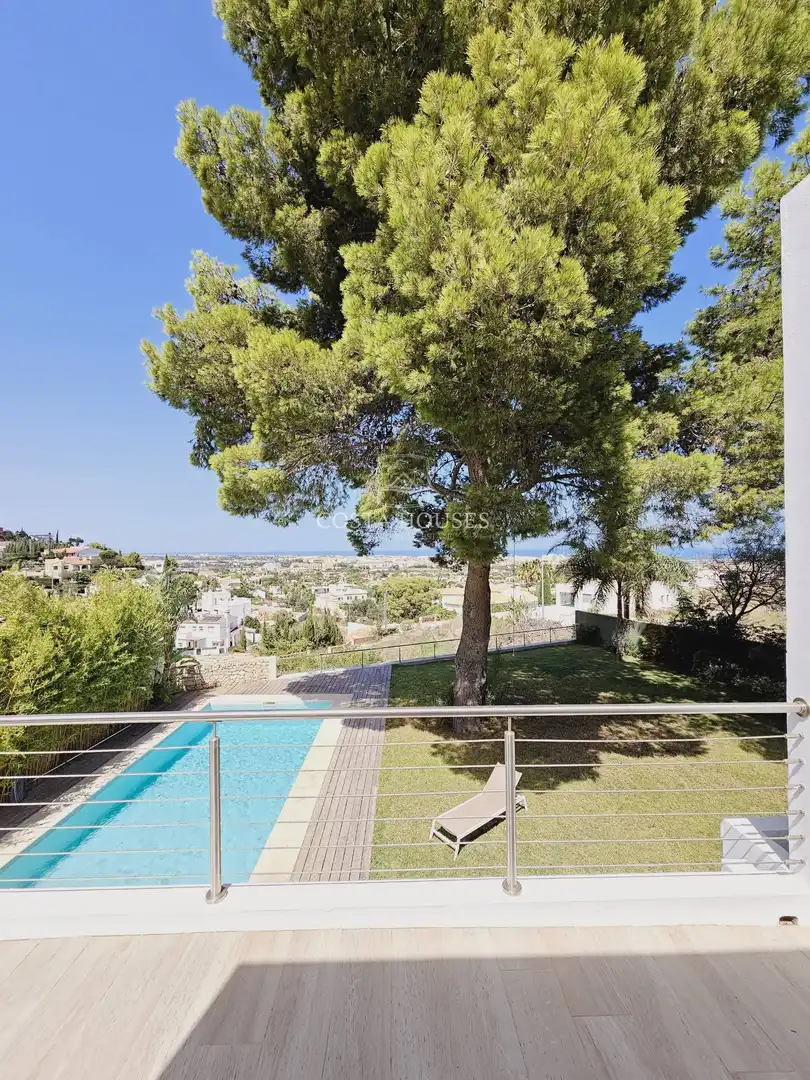Exterior view of Houses for sale in Dénia  with Air Conditioner, Private garden and Terrace
