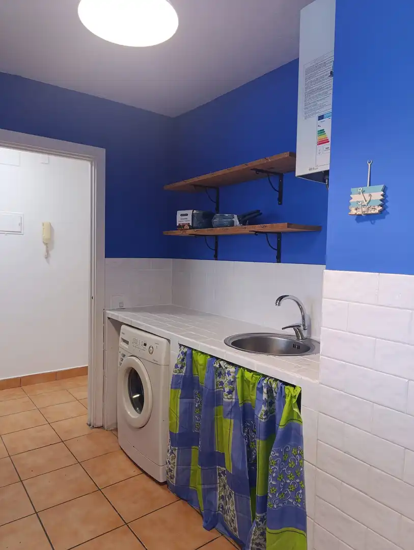 Cocina de Apartamento de alquiler en Puente Mayorga - Campamento