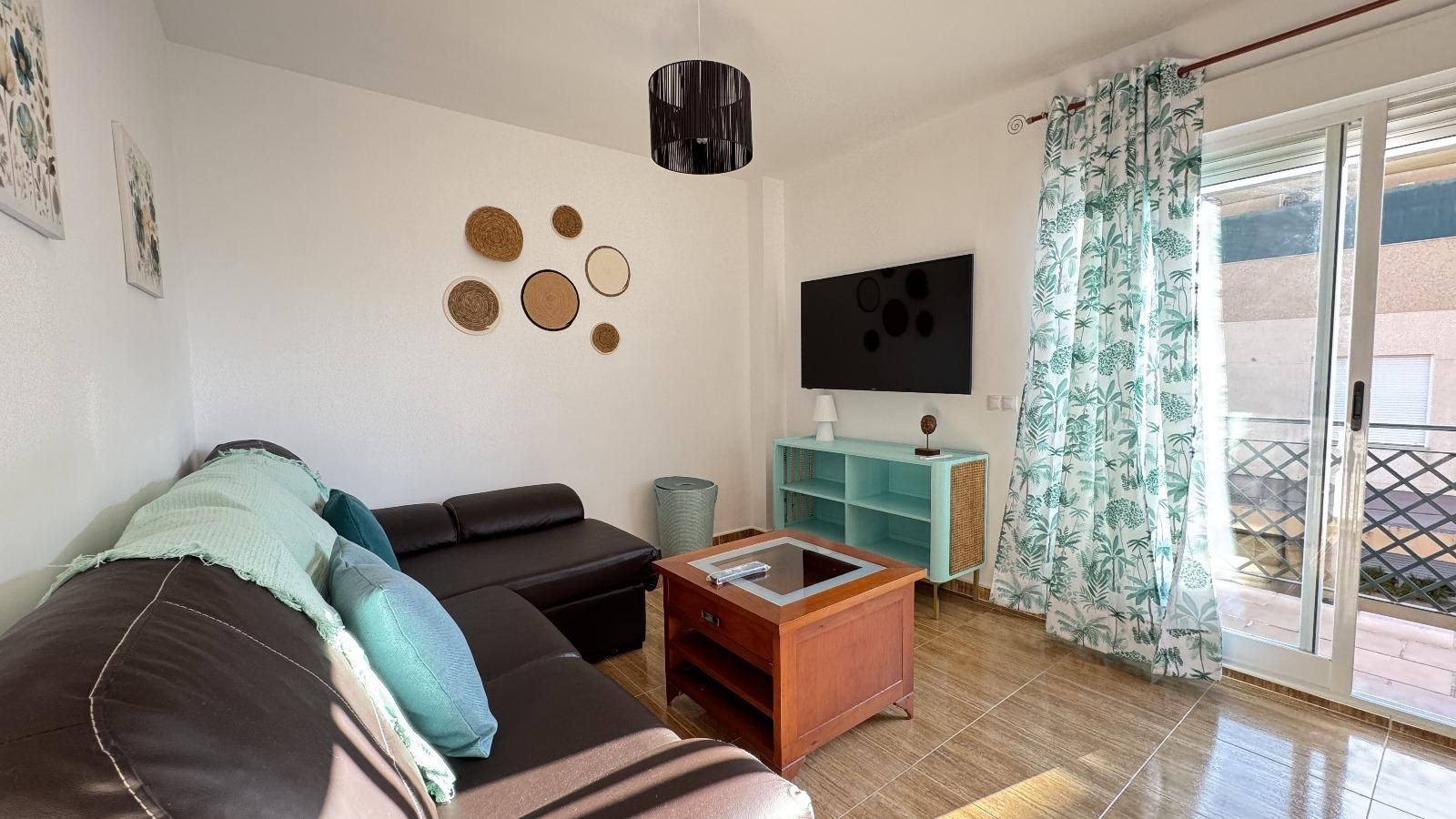 Living room of Flat to rent in Láchar  with Heating and Balcony
