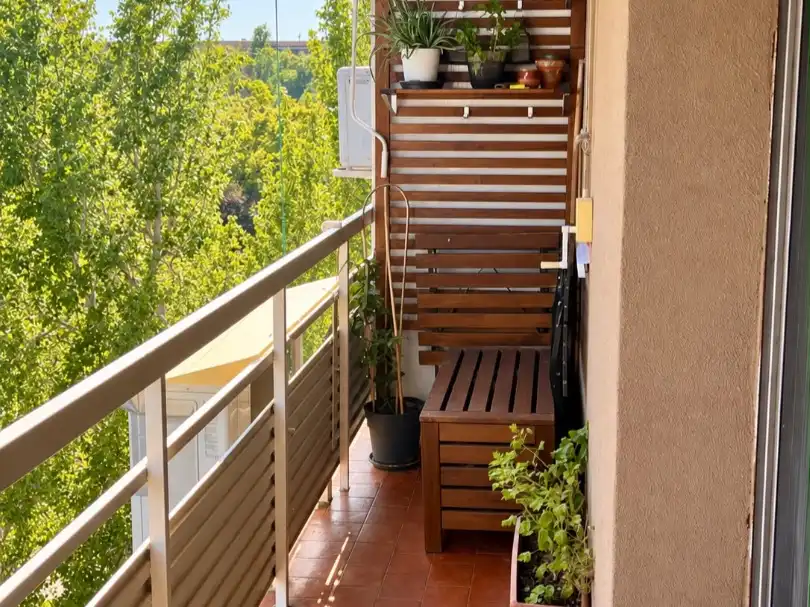 Balcony of Flat for sale in Leganés  with Air Conditioner and Terrace