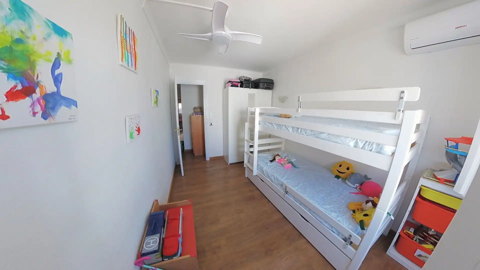 Schlafzimmer von Wohnung zur Miete in Ses Salines mit Klimaanlage und Terrasse