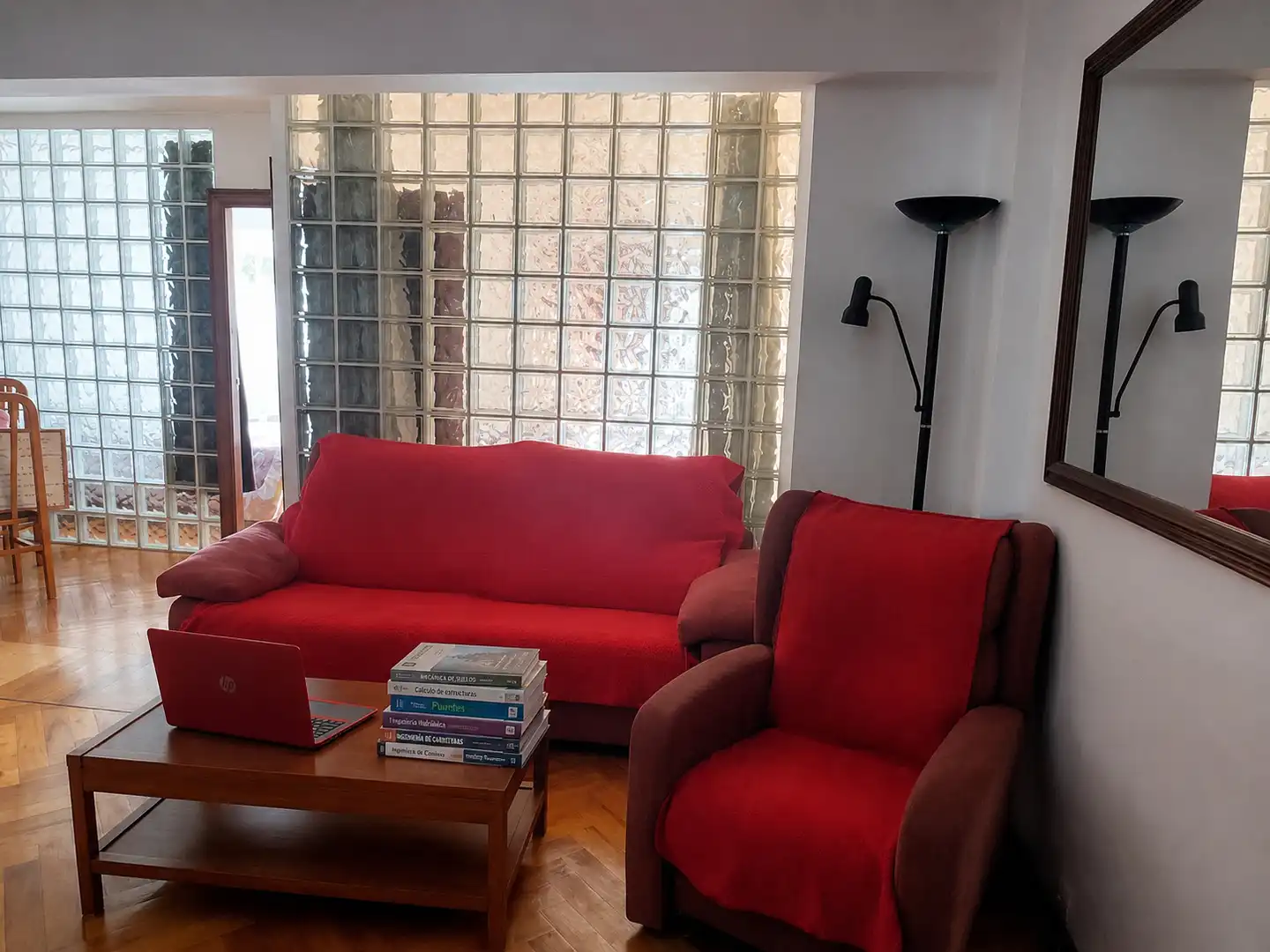 Living room of Flat for rent in Santander  with Furnished and Oven