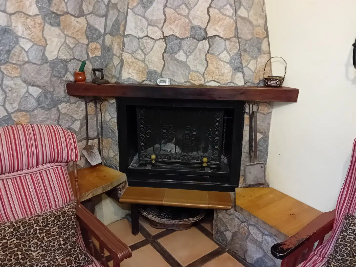 Wohnzimmer von Country house zum Verkauf in Viso del Marqués mit Heizung, Terrasse und Abstellraum