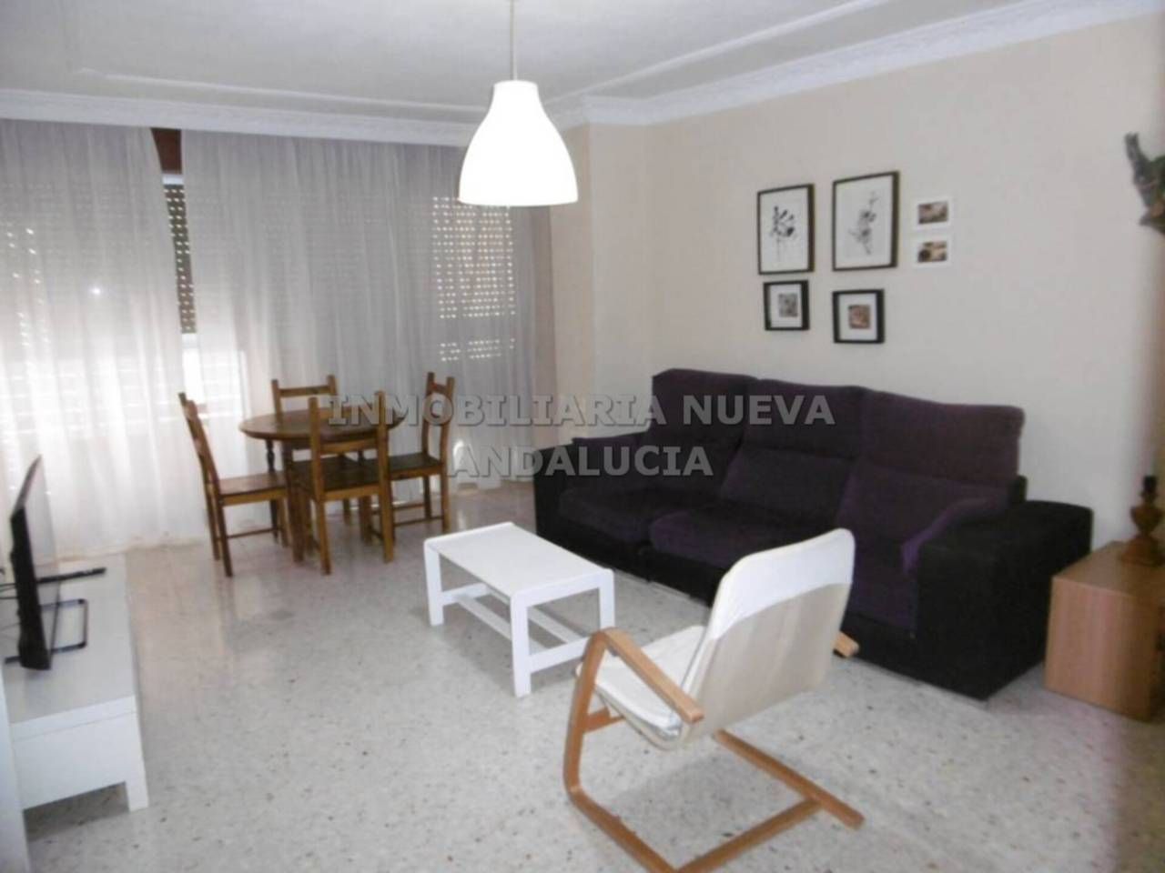 Sala d'estar de Pis de lloguer en  Almería Capital amb Moblat