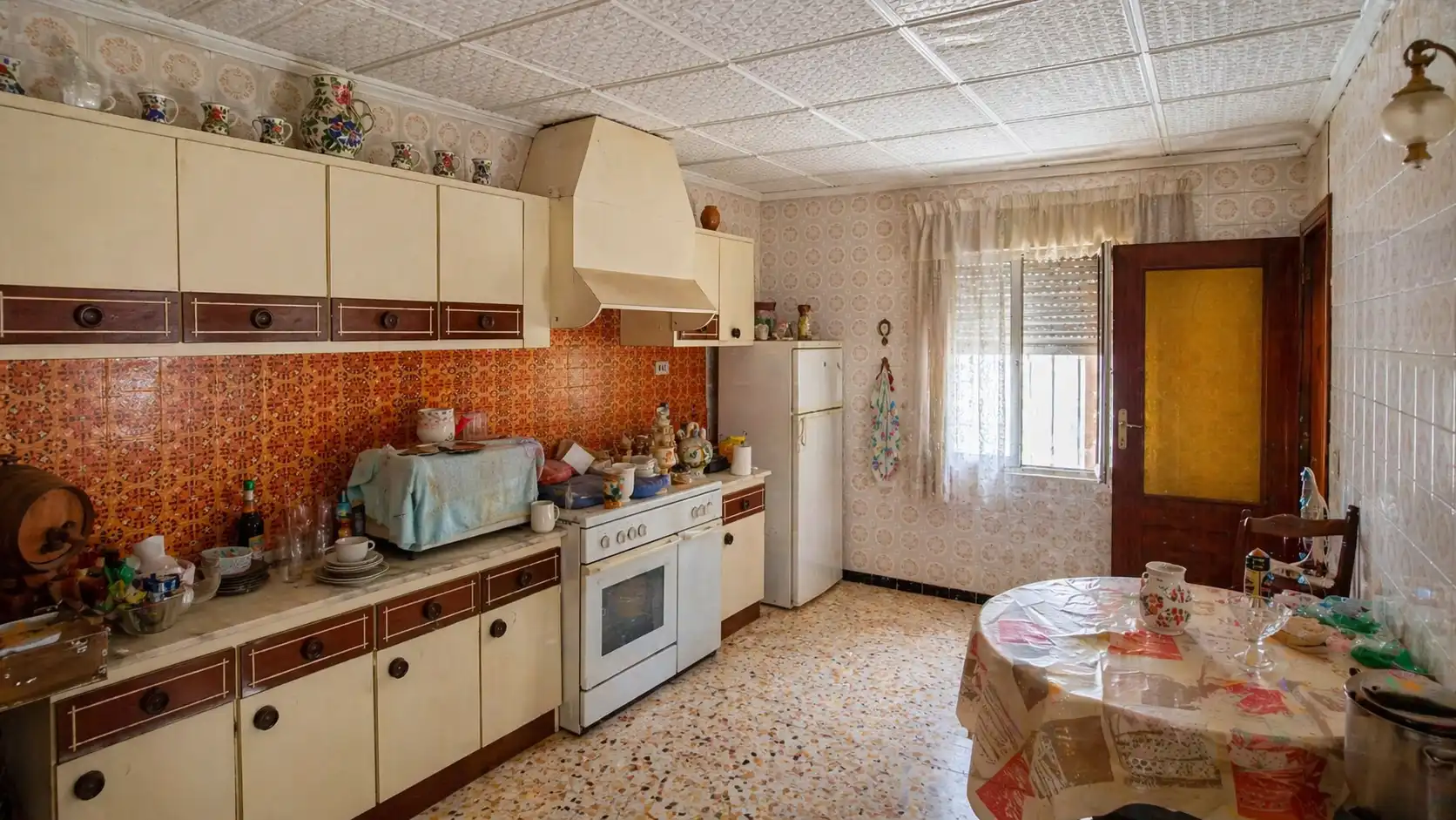Cocina de Casa o chalet en venta en Alcantarilla con Terraza