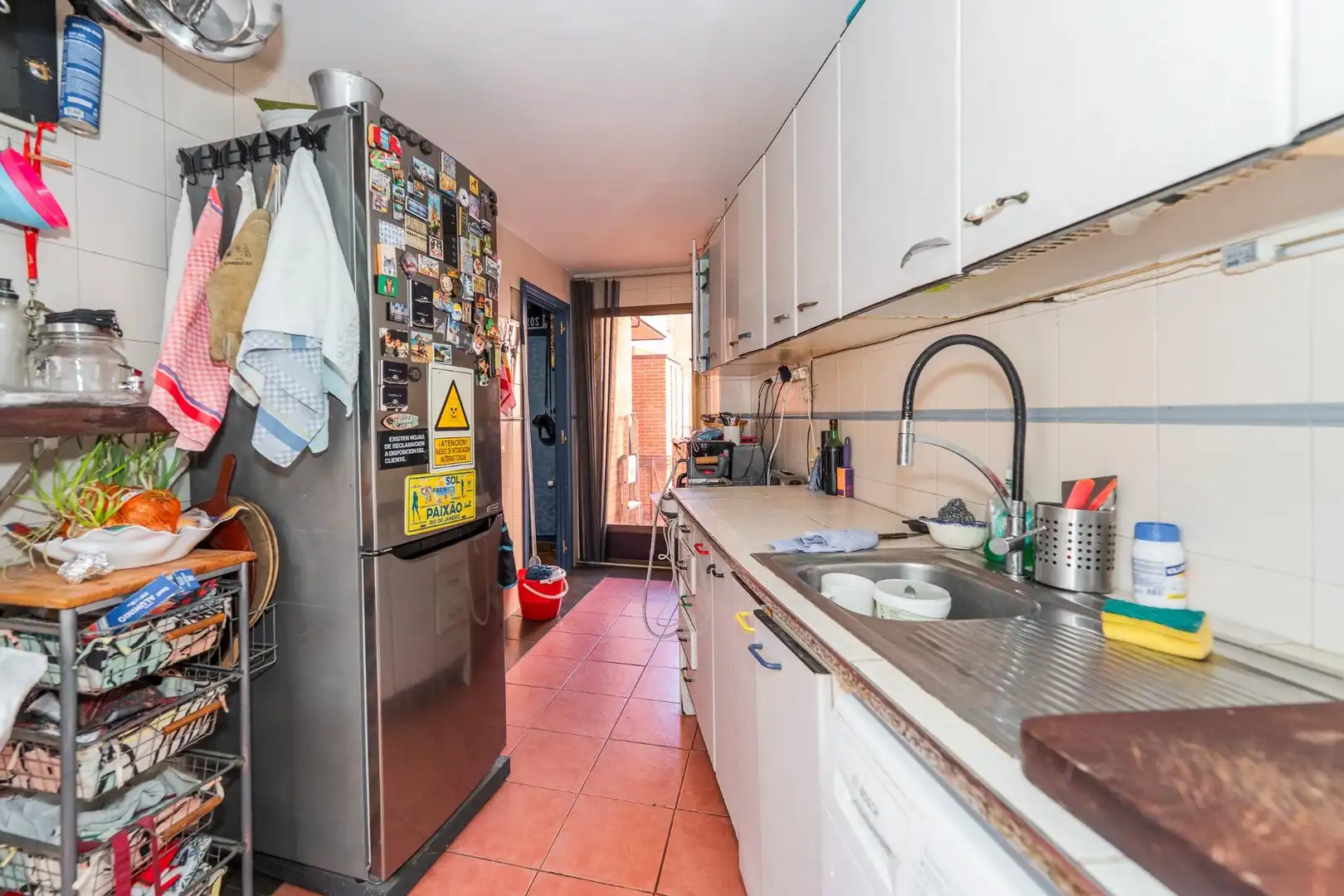 Cuina de Dúplex en venda en San Sebastián de los Reyes amb Calefacció, Parquet i Terrassa