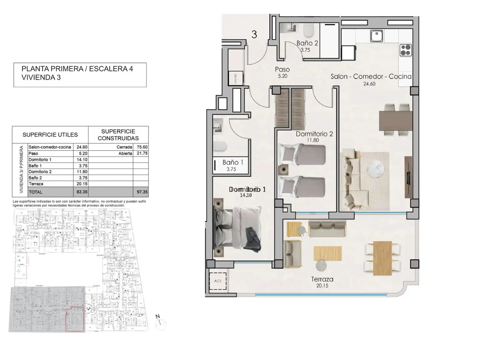 Apartament amb piscina en venda a Santa Pola ciudad, imagen 59