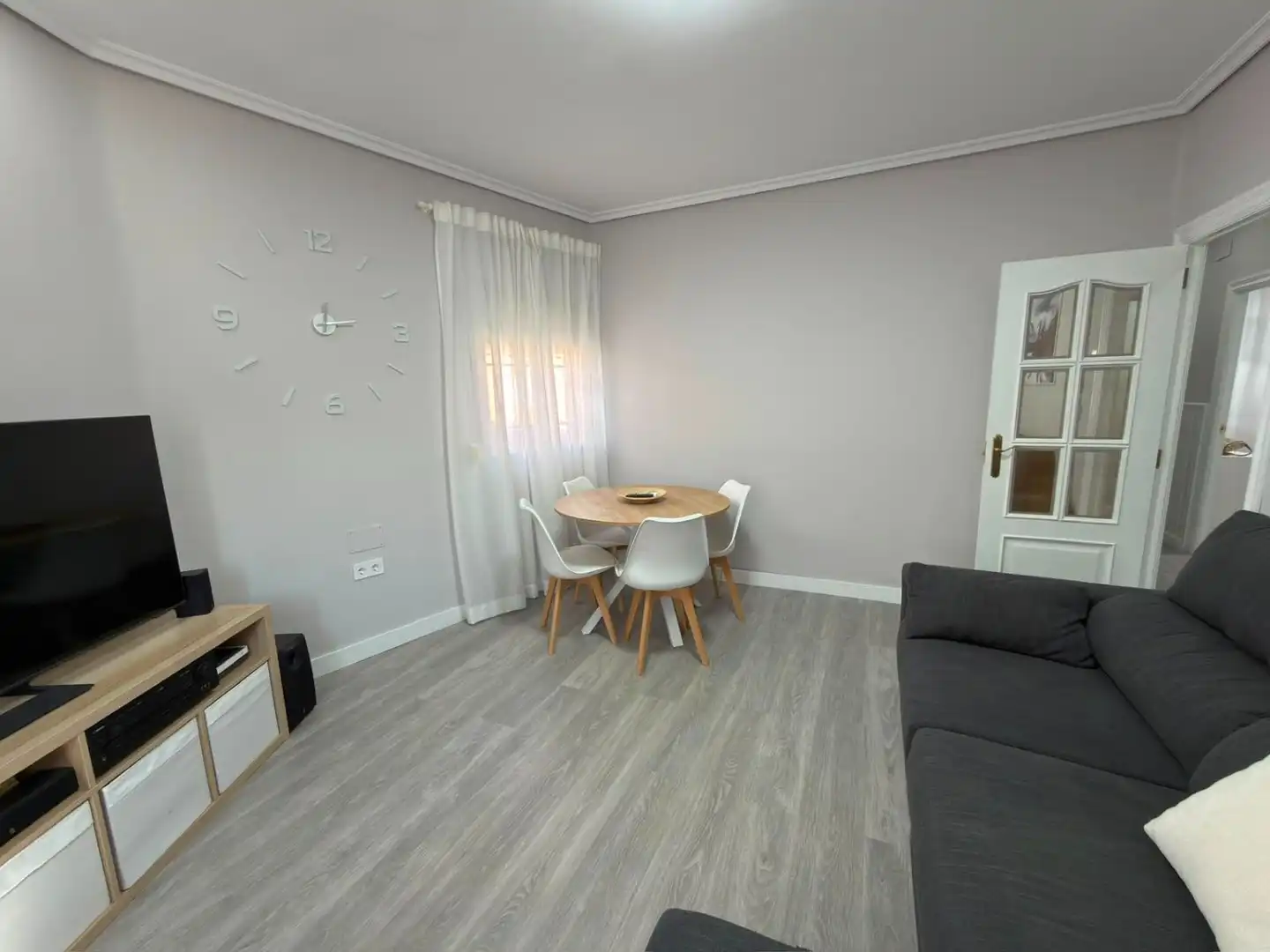 Living room of Houses for rent in Palencia  with Heating, Terrace and Storage room