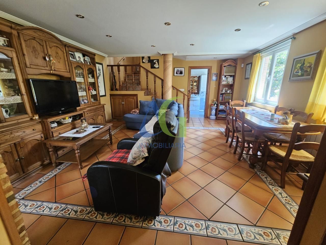 Living room of House or chalet for sale in Villaquilambre  with Heating