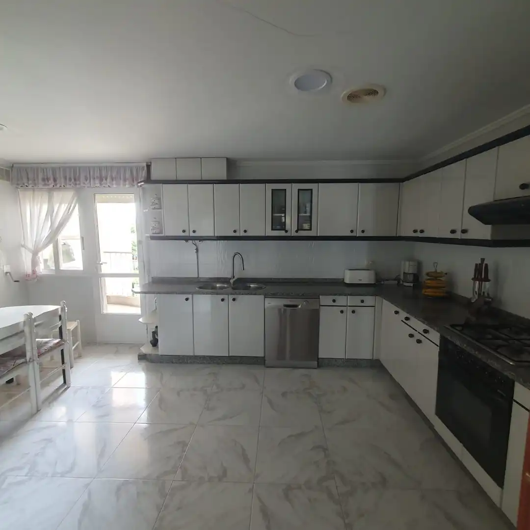 Kitchen of Flat for sale in Monforte de Lemos  with Heating, Parquet flooring and Terrace