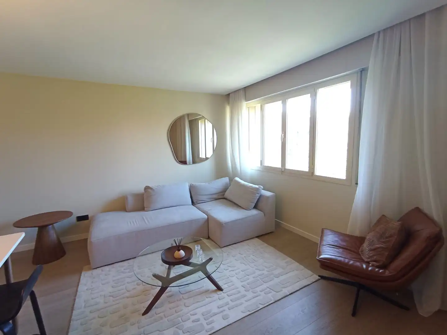 Sala de estar de Piso en venta en Barcelona con Aire acondicionado, Calefacción y Parquet