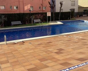 Swimming pool of Flat for sale in Lloret de Mar  with Heating, Terrace and Furnished