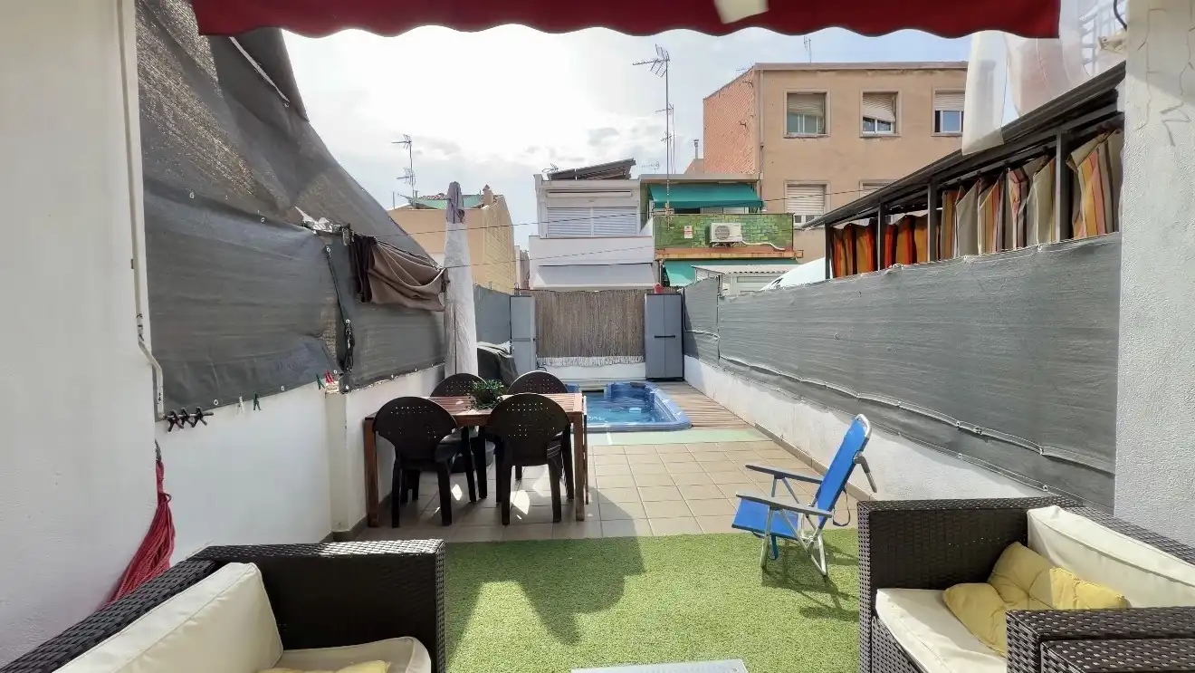 Terraza de Casa o chalet en venta en Granollers con Calefacción, Jardín privado y Terraza