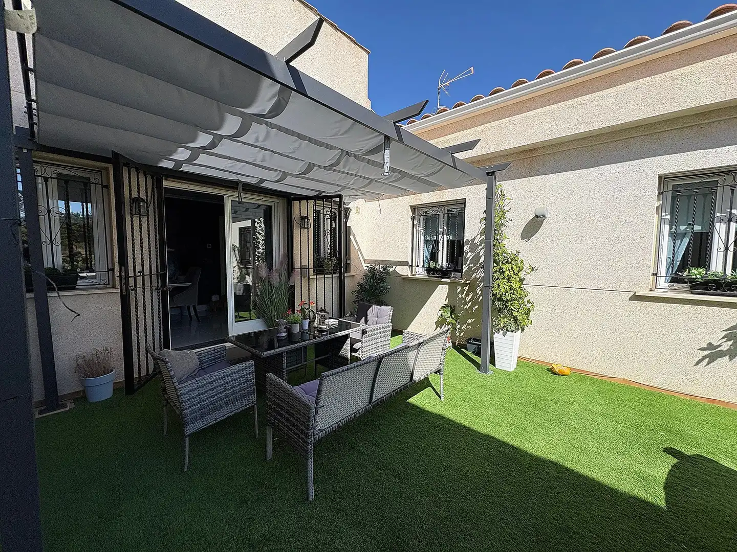 Terrassa de Casa o xalet en venda en Biar amb Calefacció, Jardí privat i Parquet