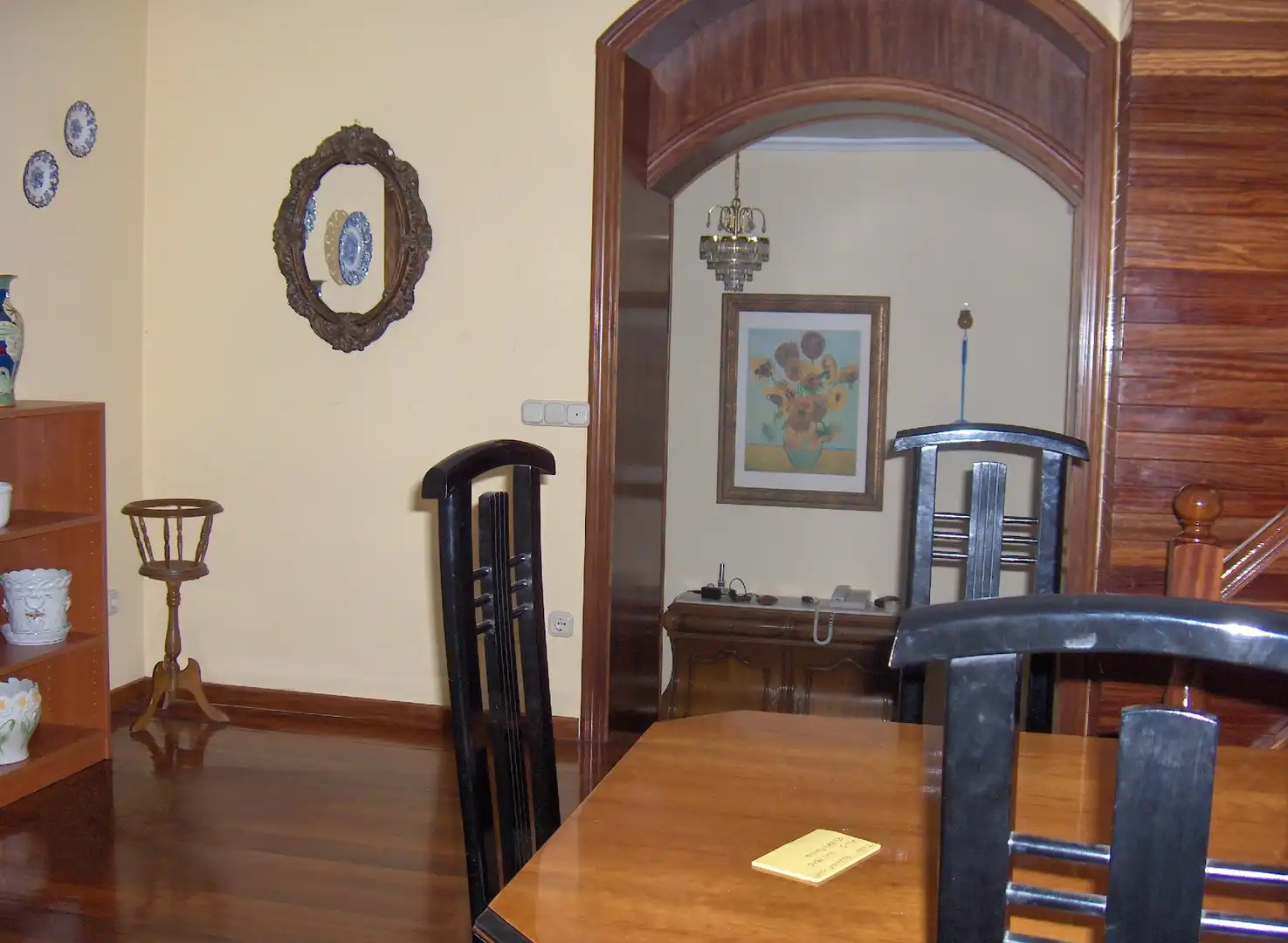 Dining room of Houses for sale in Ferrol  with Heating, Private garden and Parquet flooring