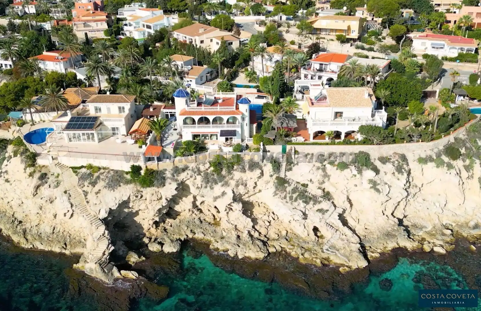 Exterior view of Houses for sale in El Campello  with Air Conditioner, Private garden and Terrace