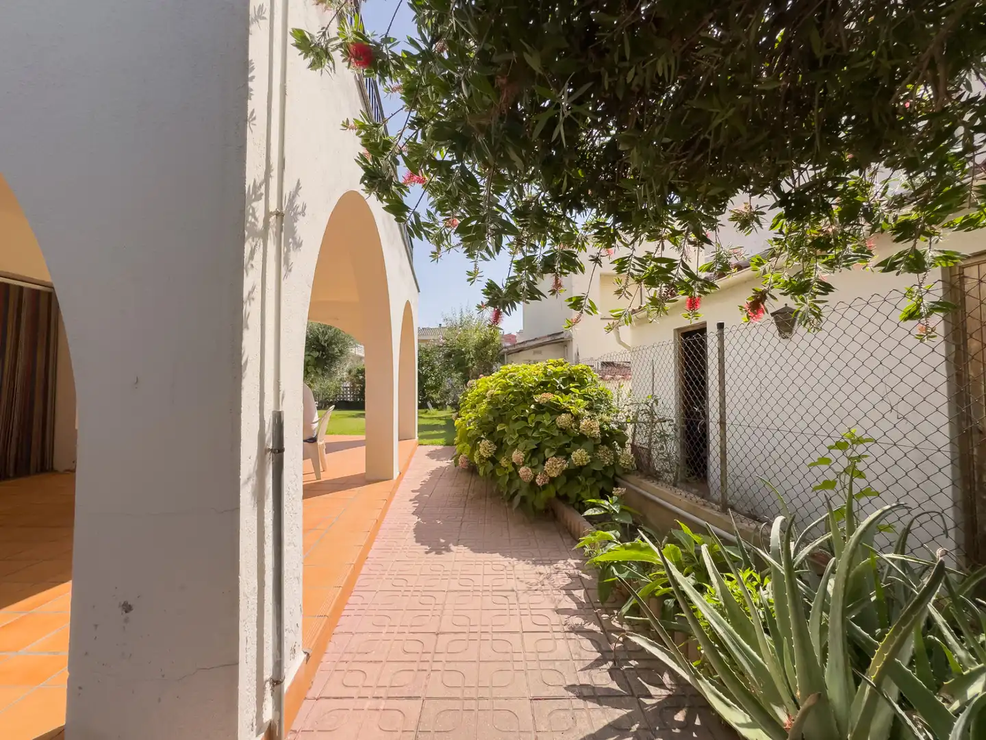 Jardín de Casa o chalet en venta en Pineda de Mar con Aire acondicionado, Calefacción y Trastero