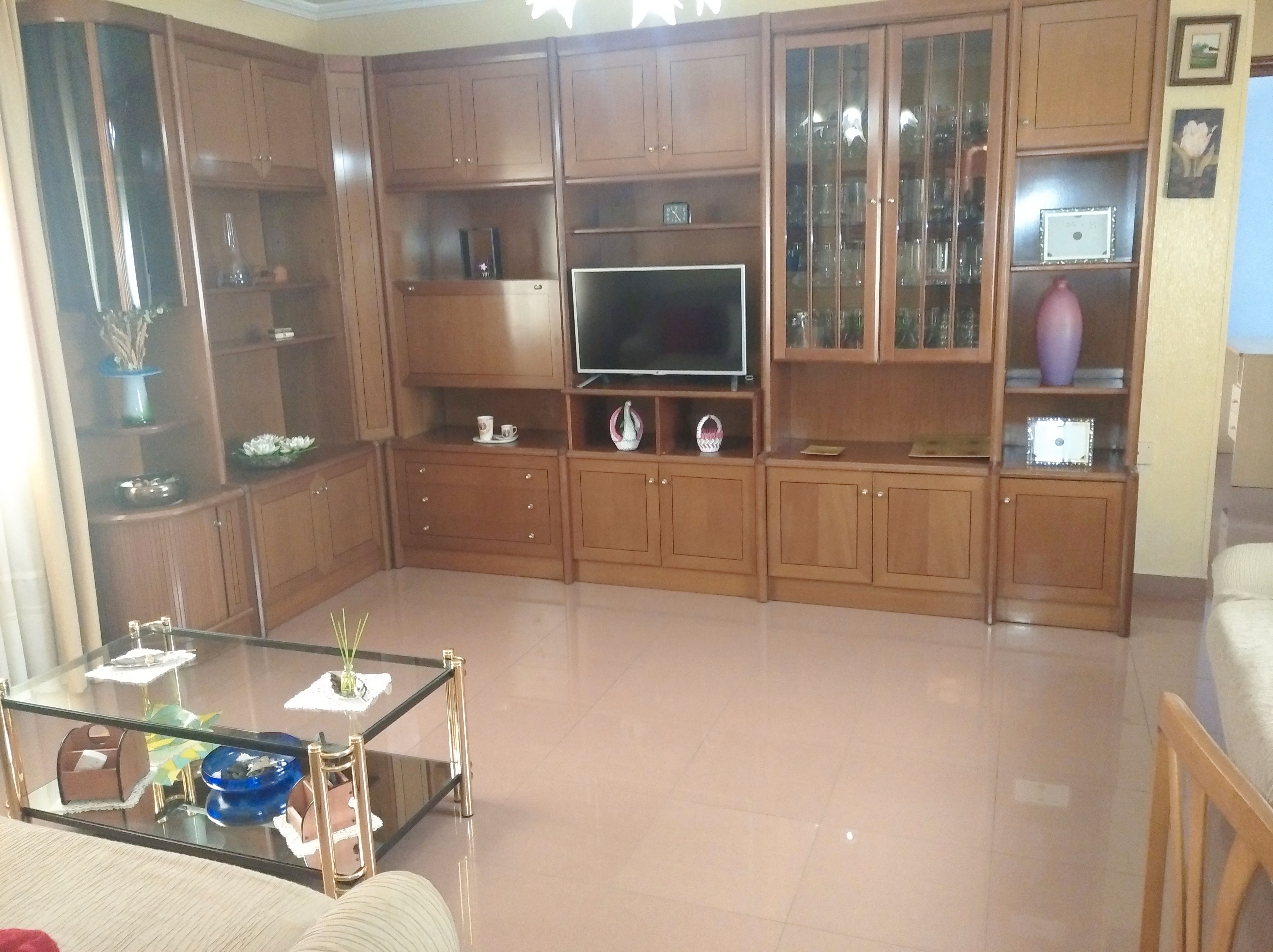 Wohnzimmer von Wohnung zum verkauf in Membrilla mit Klimaanlage, Heizung und Terrasse