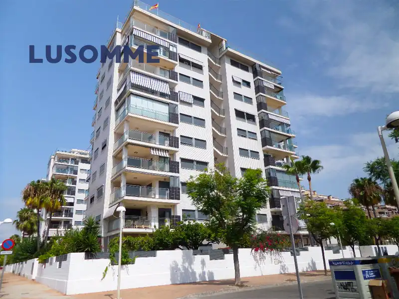 Außenansicht von Maisonette zum Verkauf in Oropesa del Mar / Orpesa mit Klimaanlage, Terrasse und Abstellraum