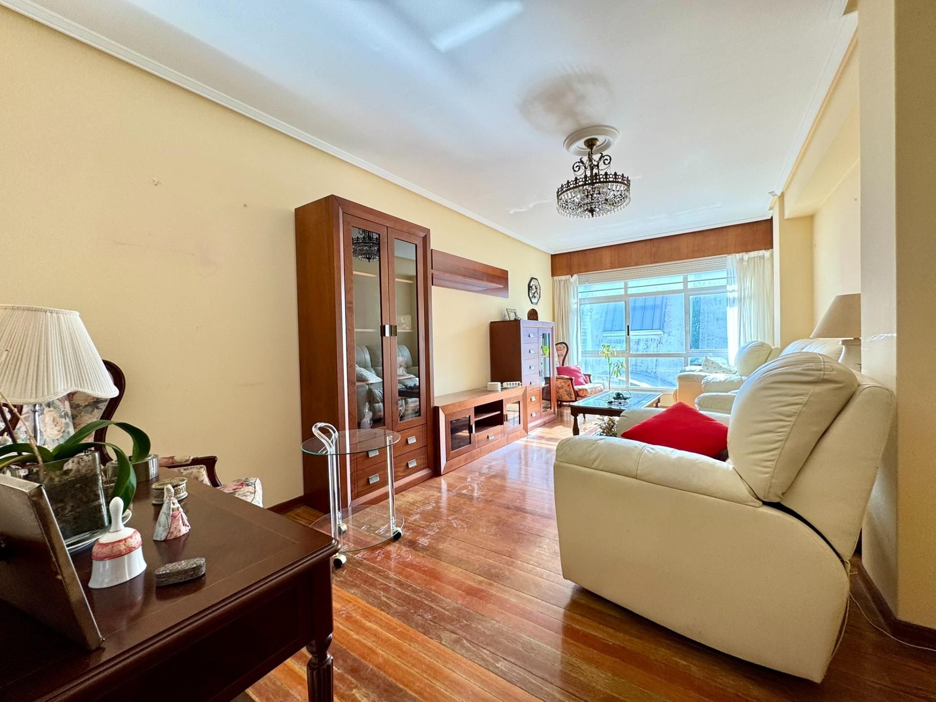 Living room of Flat for sale in A Coruña Capital 