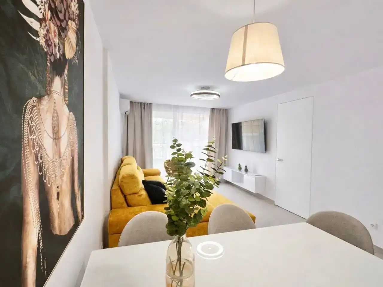Sala d'estar de Apartament en venda en Arona amb Aire condicionat, Piscina i Balcó