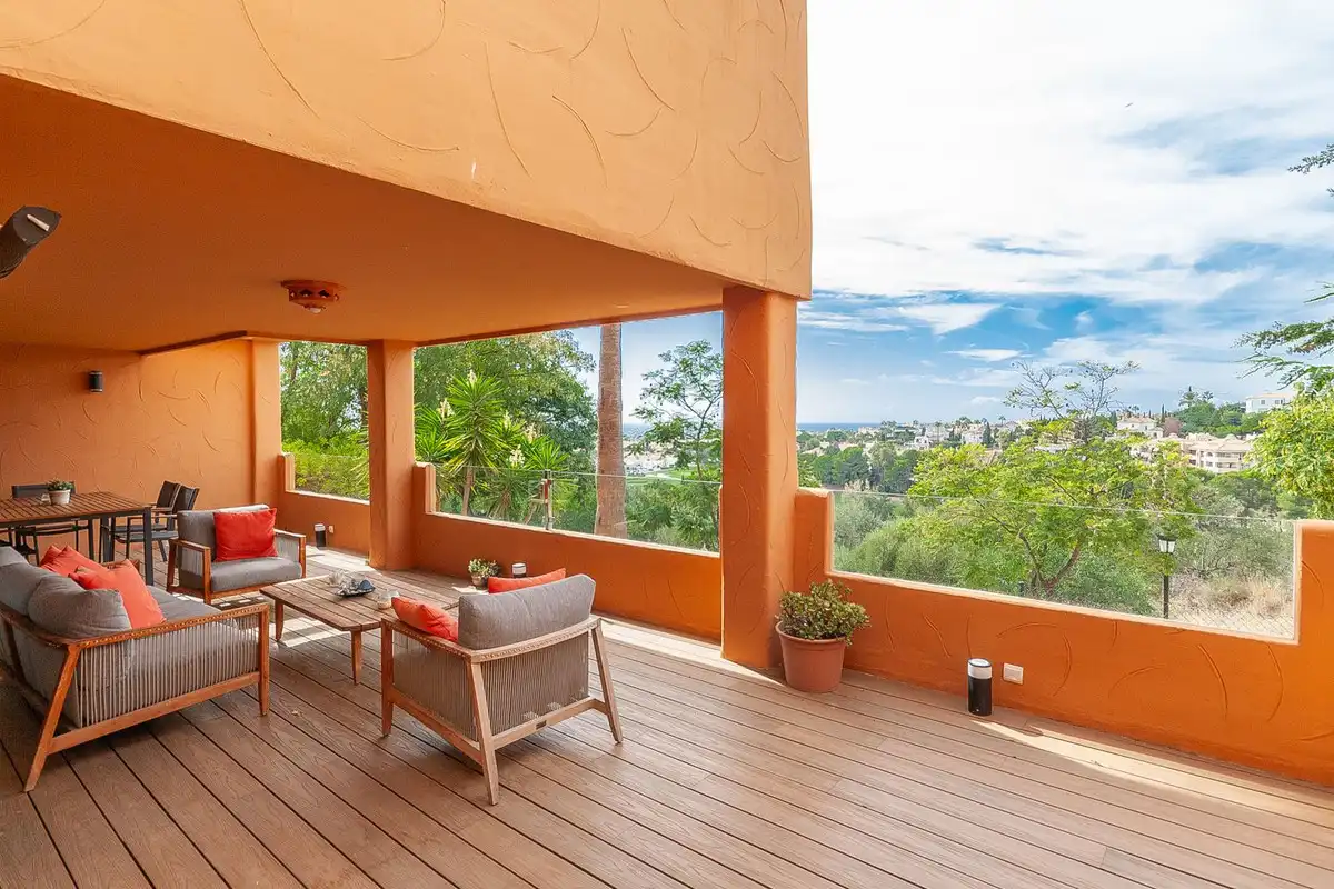 Terrace of Flat for sale in Elviria - Cabopino