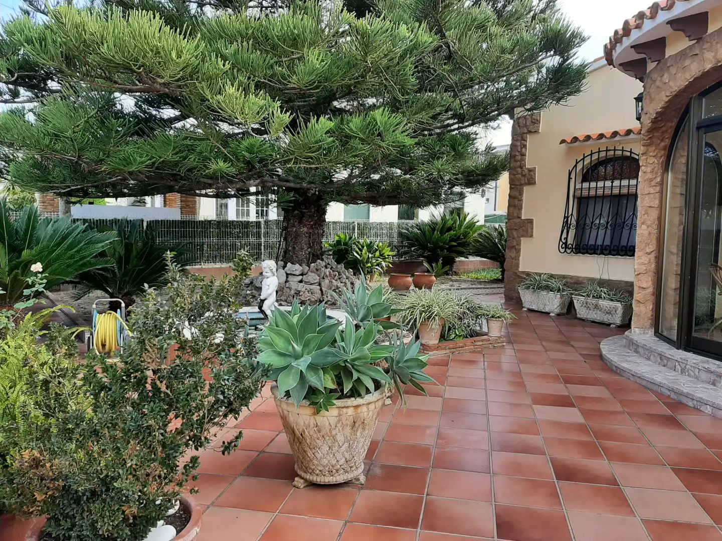 Jardín de Casa o chalet de alquiler en Oliva con Aire acondicionado, Jardín privado y Terraza