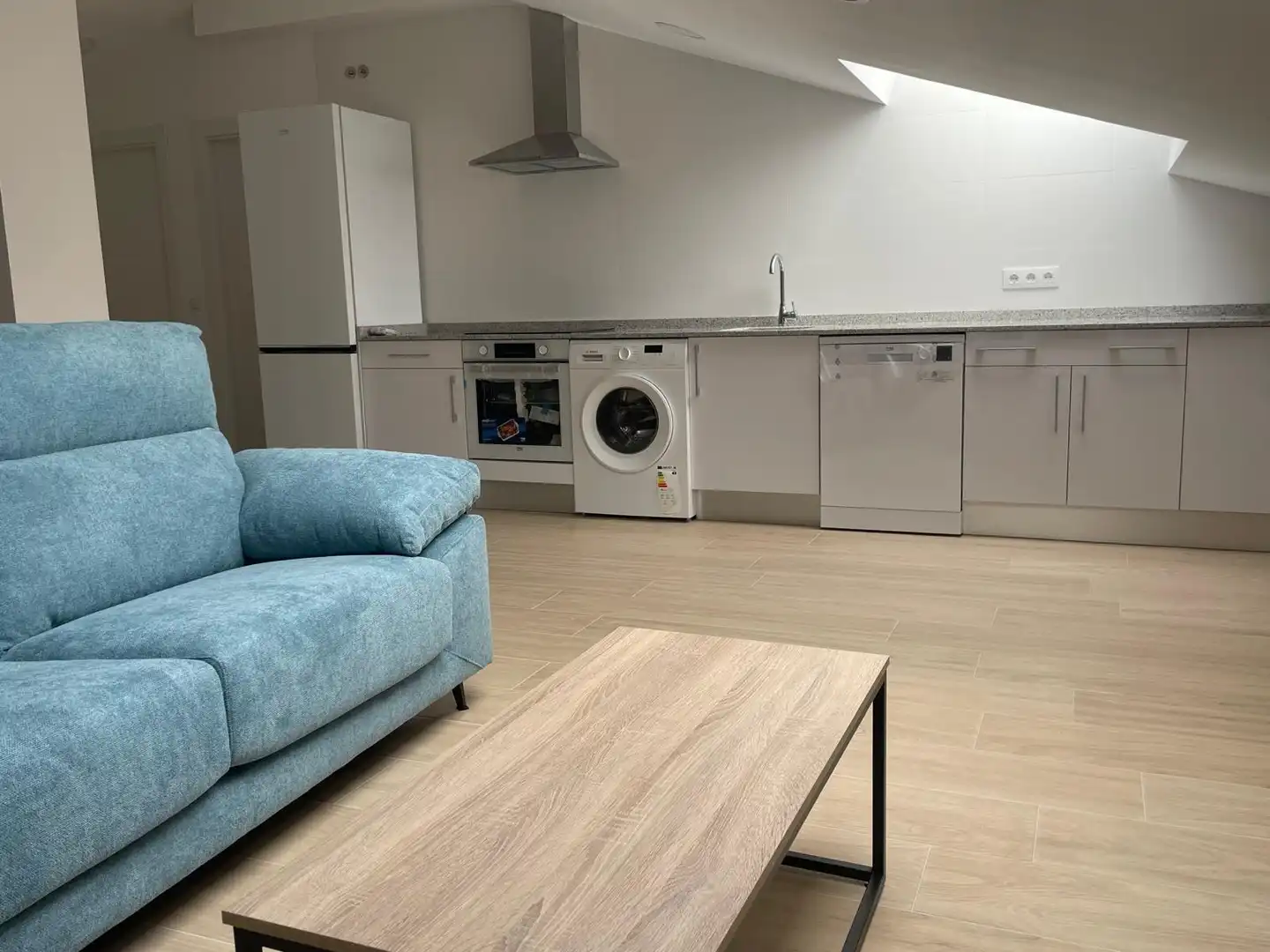 Kitchen of Attic for rent in Carbonero el Mayor  with Heating and Furnished