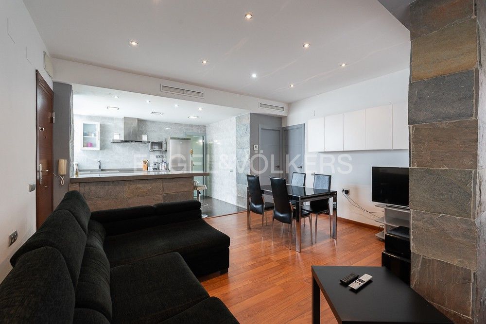 Sala de estar de Apartamento en venta en  Valencia Capital con Aire acondicionado, Calefacción y Parquet