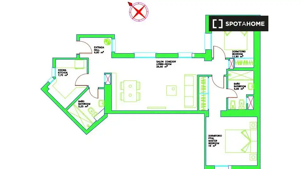 Flat to rent in Chamartín, imagen 10