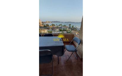 Terrassa de Apartament en venda en La Manga del Mar Menor amb Calefacció, Terrassa i Moblat